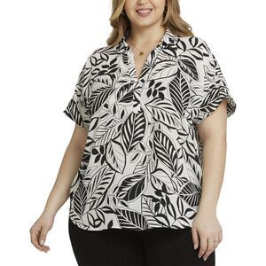 Nydj Womens Plus Becky Blouse